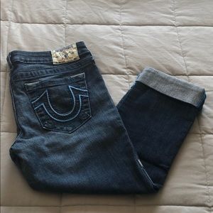 True Religion Skinny Capris